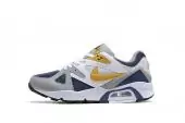 nike air structure triax 91 casual chaussures gold white